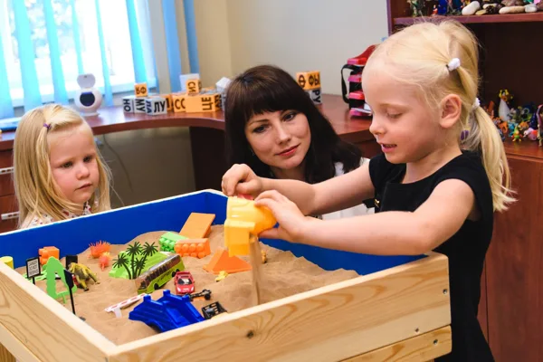 Игры в песке